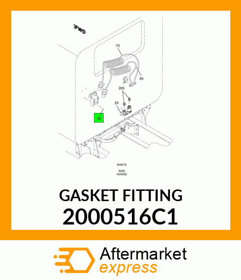 GASKET FITTING 2000516C1