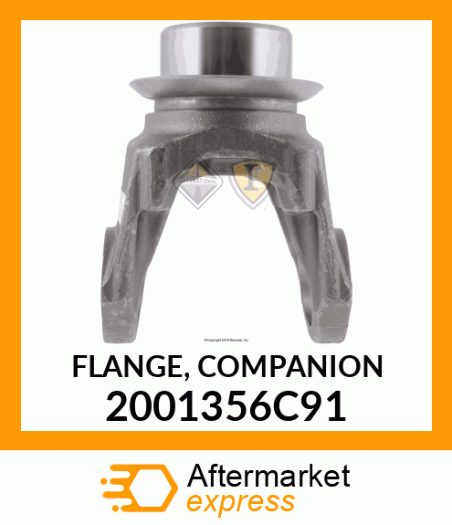 FLANGE, COMPANION 2001356C91