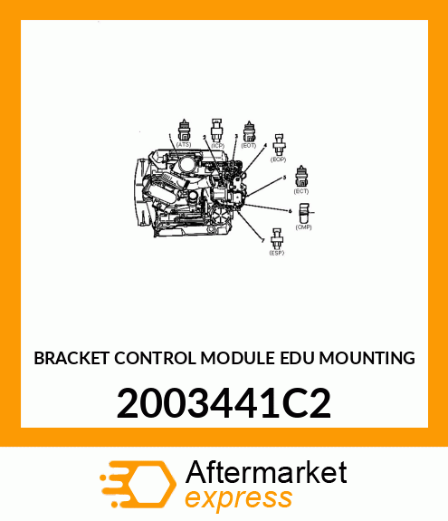 BRACKET CONTROL MODULE EDU MOUNTING 2003441C2