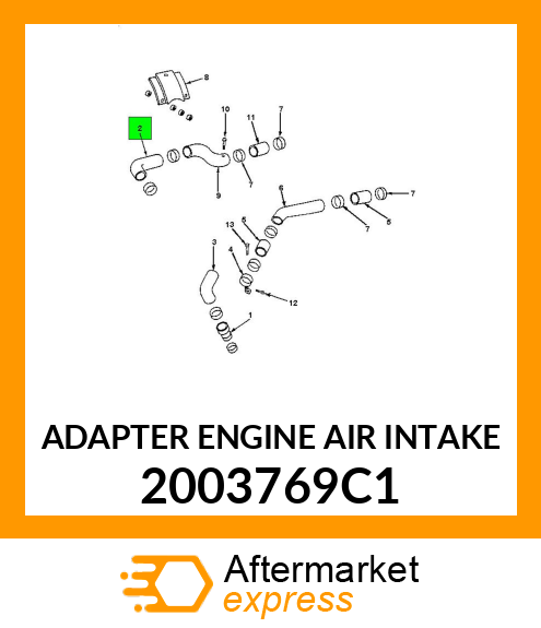 ADAPTER ENGINE AIR INTAKE 2003769C1