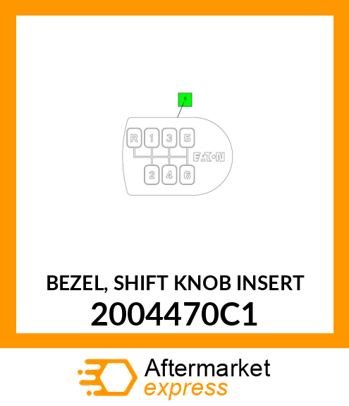BEZEL, SHIFT KNOB INSERT 2004470C1