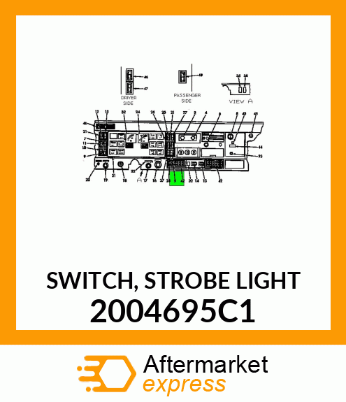 SWITCH, STROBE LIGHT 2004695C1