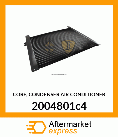 CORE, CONDENSER AIR CONDITIONER 2004801c4