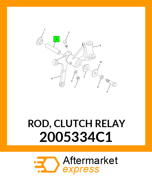 ROD, CLUTCH RELAY 2005334C1