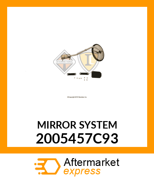 MIRROR, CONVEX 8" DIAMETER 2005457C93