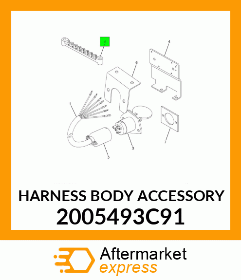 HARNESS BODY ACCESSORY 2005493C91