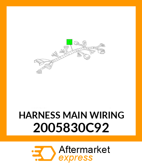 HARNESS MAIN WIRING 2005830C92