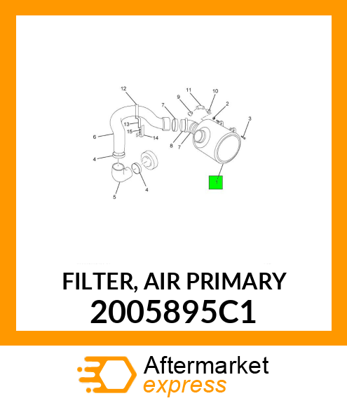 FILTER, AIR PRIMARY 2005895C1