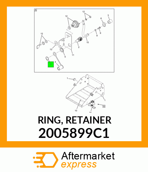 RING, RETAINER 2005899C1