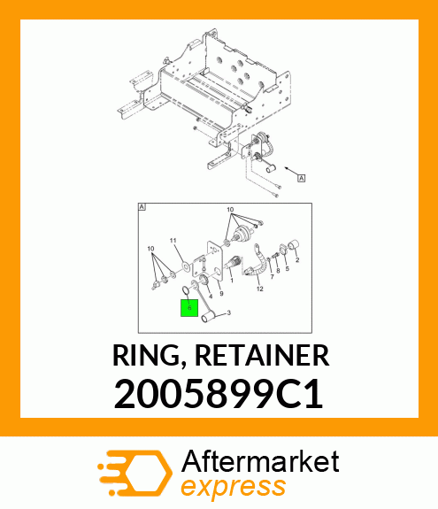 RING, RETAINER 2005899C1