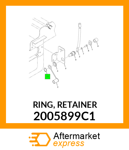 RING, RETAINER 2005899C1