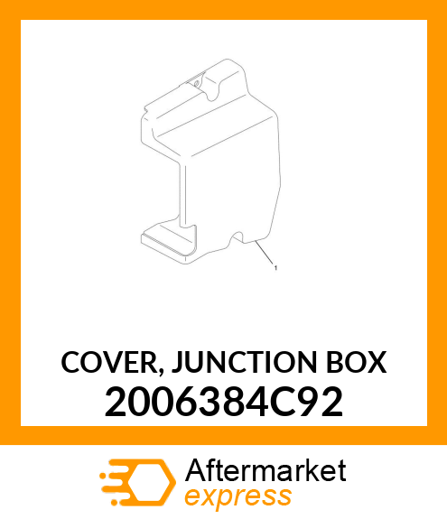 COVER, JUNCTION BOX 2006384C92