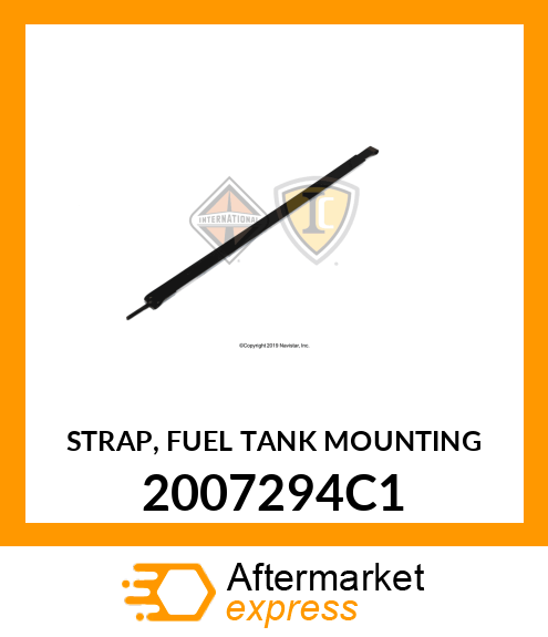 STRAP, FUEL TANK MOUNTING 2007294C1