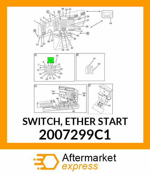 SWITCH, ETHER START 2007299C1