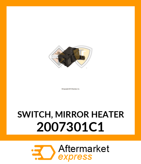 SWITCH, MIRROR HEATER 2007301C1