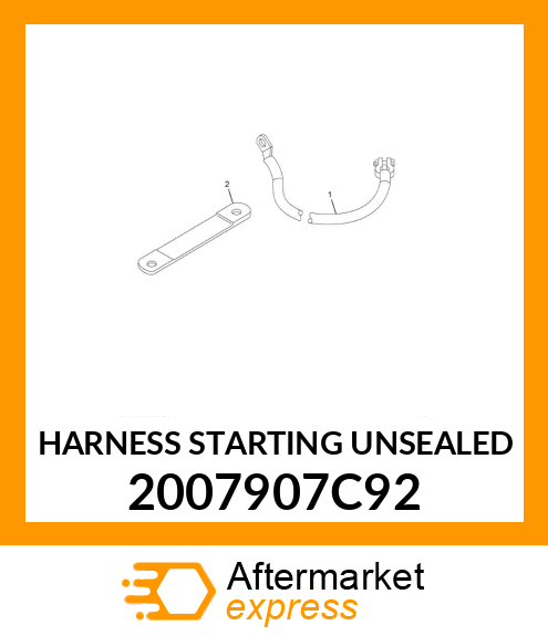 HARNESS STARTING UNSEALED 2007907C92