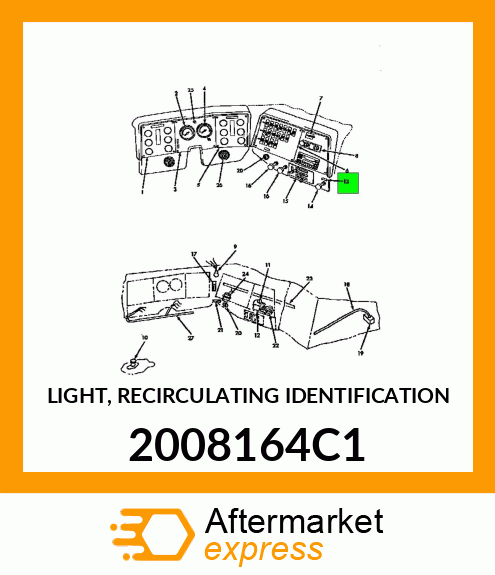 LIGHT, RECIRCULATING IDENTIFICATION 2008164C1