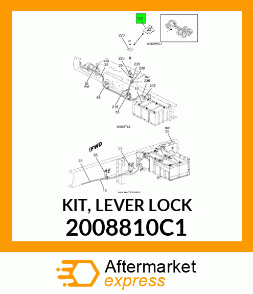 KIT, LEVER LOCK 2008810C1