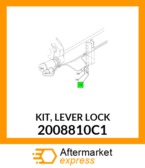 KIT, LEVER LOCK 2008810C1