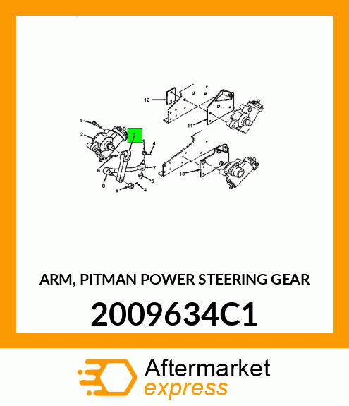 ARM, PITMAN POWER STEERING GEAR 2009634C1