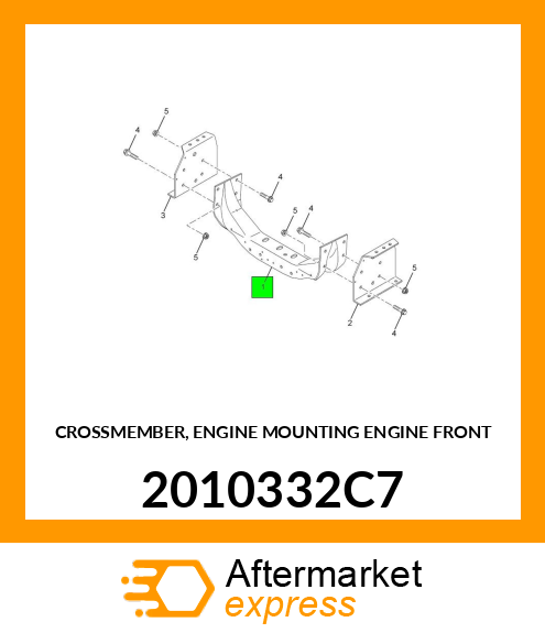 CROSSMEMBER, ENGINE MOUNTING ENGINE FRONT 2010332C7