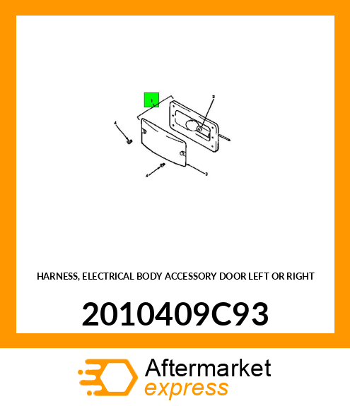 HARNESS, ELECTRICAL BODY ACCESSORY DOOR LEFT OR RIGHT 2010409C93