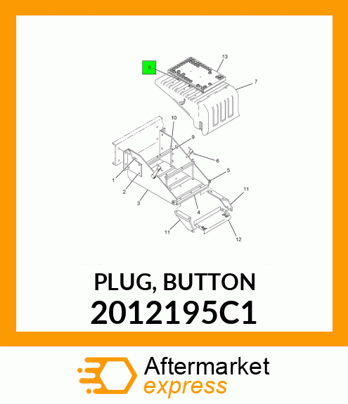 PLUG, BUTTON 2012195C1