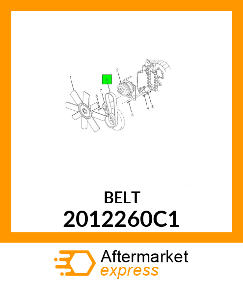 BELT 2012260C1