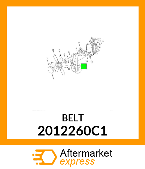 BELT 2012260C1