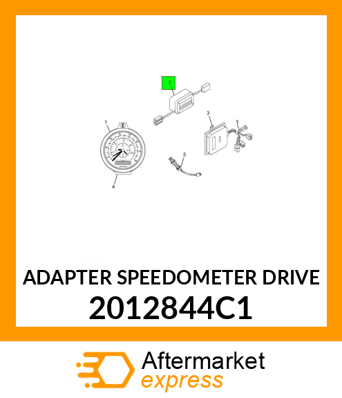 ADAPTER SPEEDOMETER DRIVE 2012844C1