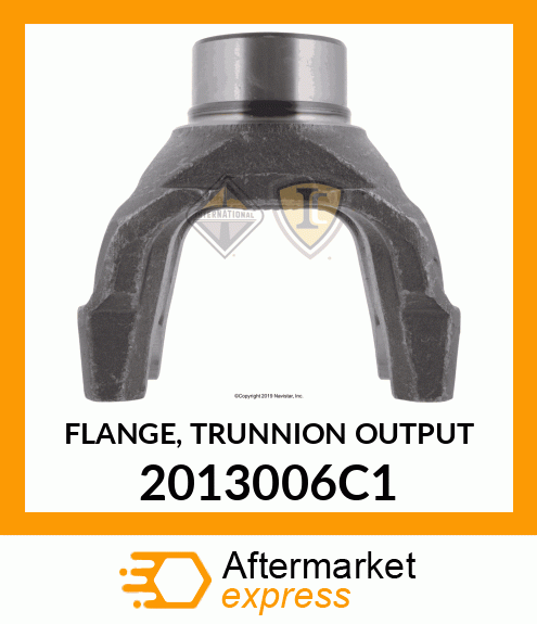 FLANGE, TRUNNION OUTPUT 2013006C1