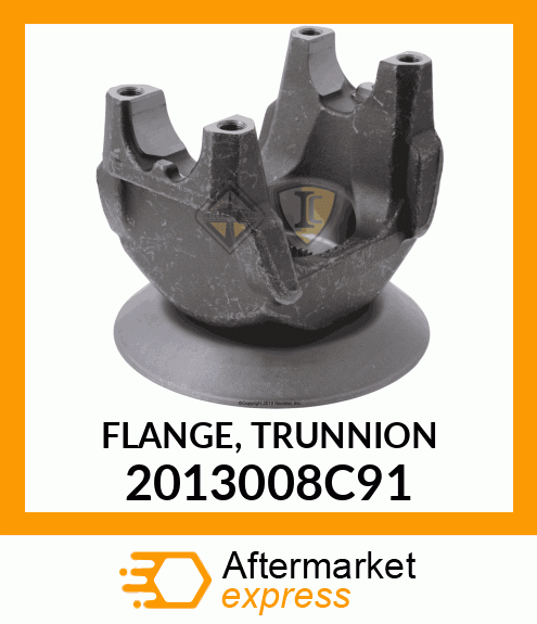 FLANGE, TRUNNION 2013008C91