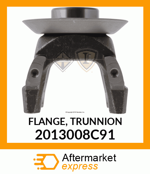 FLANGE, TRUNNION 2013008C91