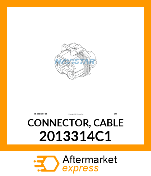 CONNECTOR, CABLE 2013314C1
