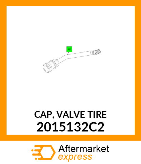 CAP, VALVE TIRE 2015132C2