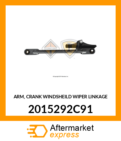 ARM, CRANK WINDSHEILD WIPER LINKAGE 2015292C91