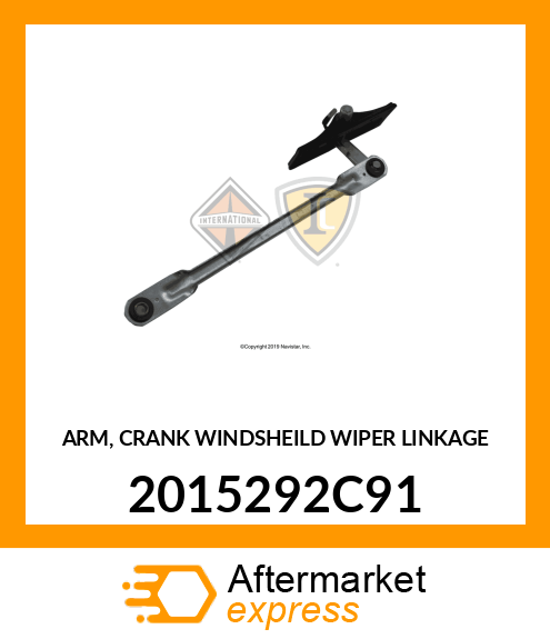 ARM, CRANK WINDSHEILD WIPER LINKAGE 2015292C91