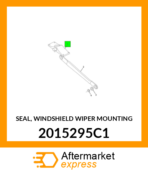 SEAL, WINDSHIELD WIPER MOUNTING 2015295C1