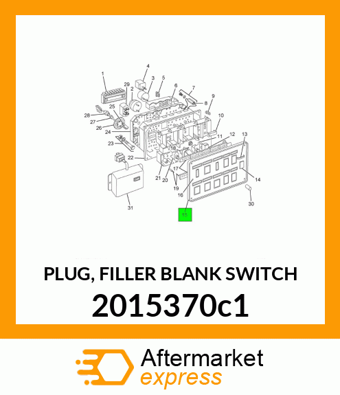 PLUG, FILLER BLANK SWITCH 2015370C1