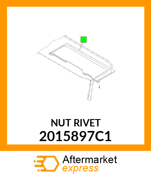 NUT RIVET 2015897C1