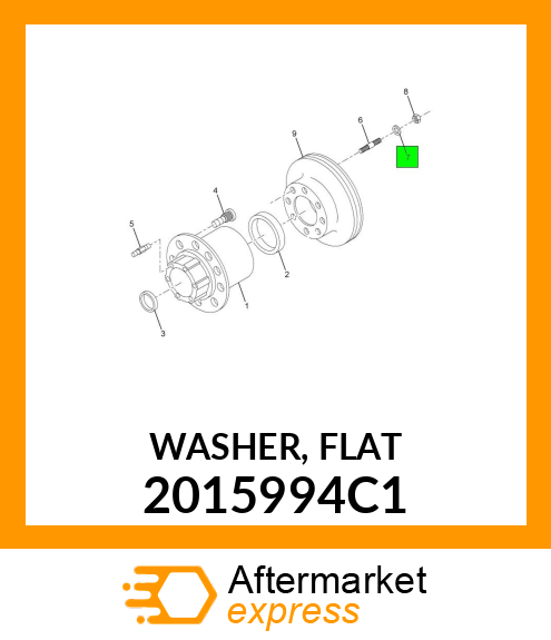 WASHER, FLAT 2015994C1