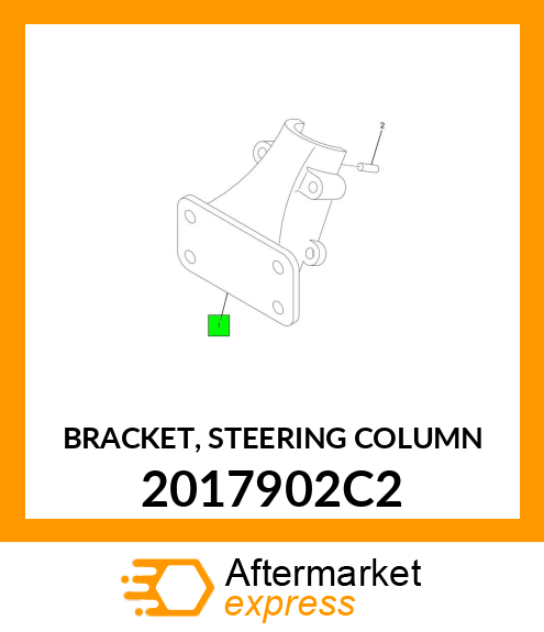 BRACKET, STEERING COLUMN 2017902C2