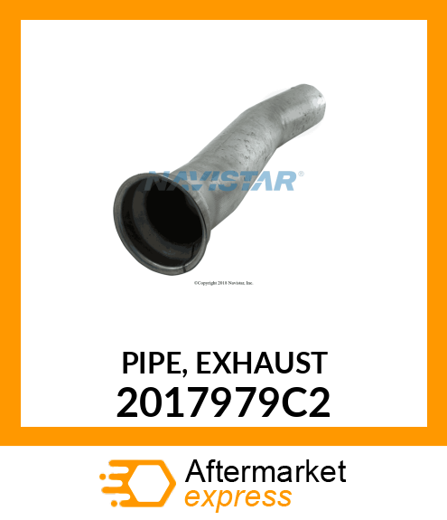 PIPE, EXHAUST 2017979C2