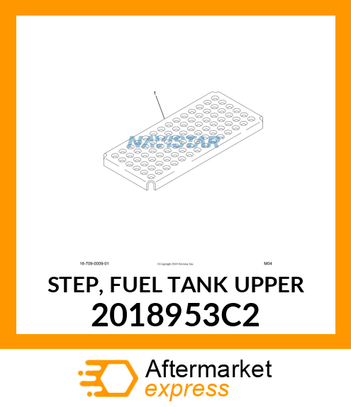 STEP, FUEL TANK UPPER 2018953C2