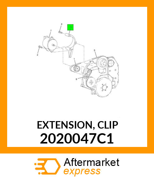 EXTENSION, CLIP 2020047C1