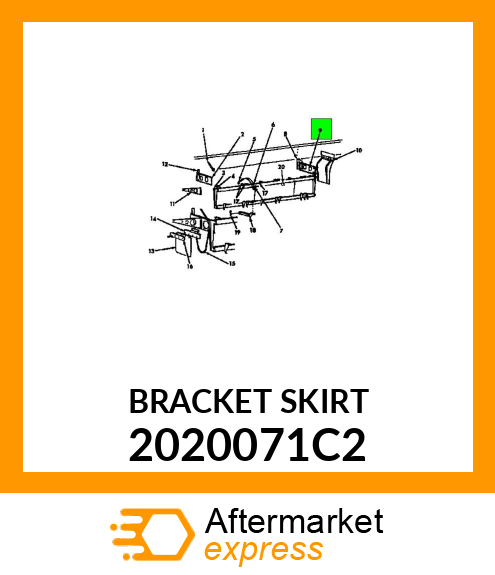 BRACKET SKIRT 2020071C2