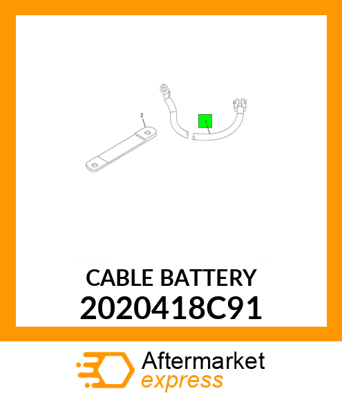 CABLE BATTERY 2020418C91