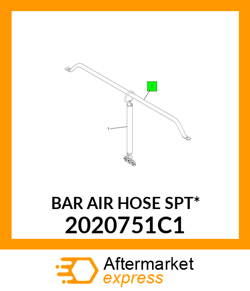 BAR AIR HOSE SPT* 2020751C1