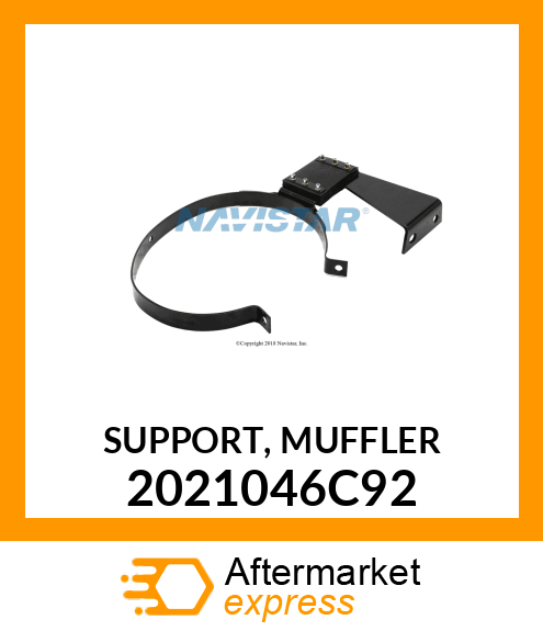 SUPPORT, MUFFLER 2021046C92