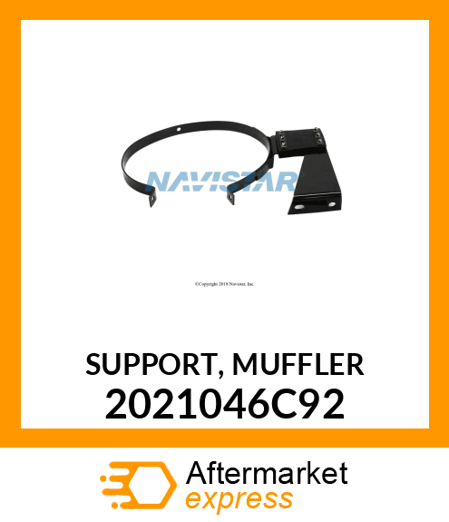 SUPPORT, MUFFLER 2021046C92